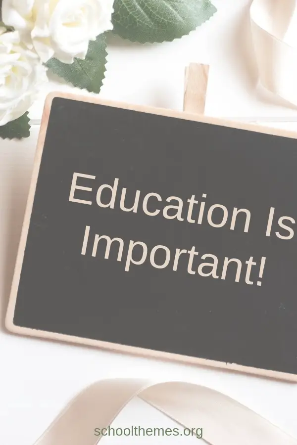 Learn why education is important